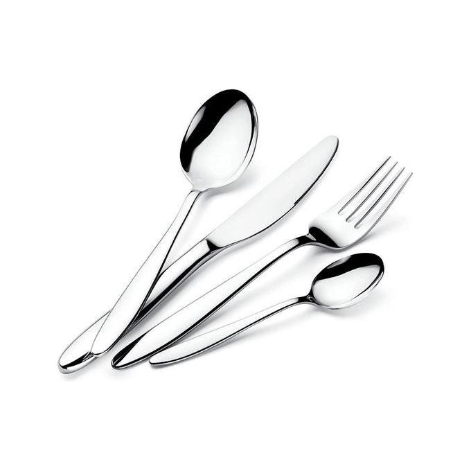Lagostina 014454652724 Luisa Servizio Posate 24 pezzi 6 persone Acciaio Inox 18-10 lavabile in lavastoviglie colore Specchio