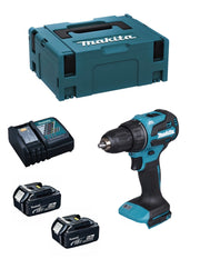 Trapano Avvitatore MAKITA DDF490RTJ (2 x 5,0Ah + DC18RC + MAKPAC 2)