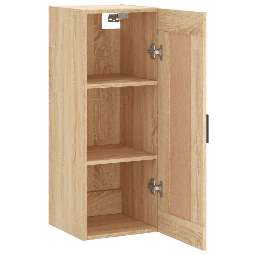 Armadietto a Muro | Mobile a Parete Rovere Sonoma 34,5x34x90 cm Legno Multistrato