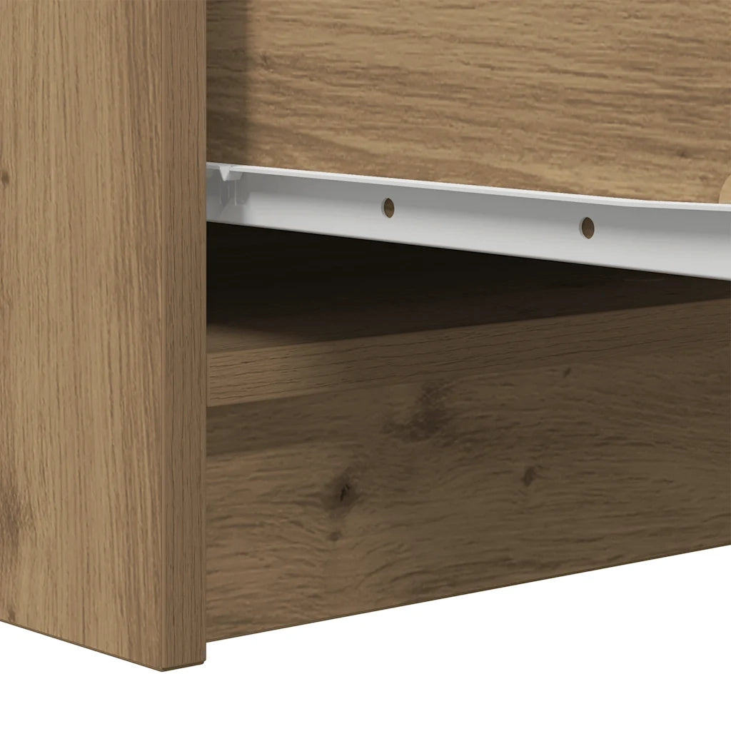 Credenza Rovere Artigianale 29,5x34x76 cm in Legno Multistrato 861642