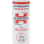 SANITINA SPRAY CON ALCOL 75% IGIENIZZANTE PER TESSUTI E SUPERFICI 300 ML