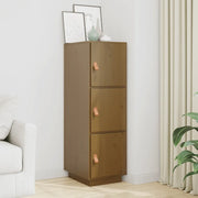 Credenza ambra 34x40x108,5 cm in Legno Massello di Pino 820170