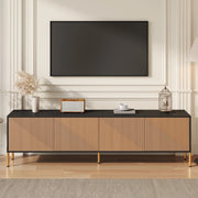 Mobile TV a Pannello Basso ¨C Xylo ¨C Bicolore, 179x35x53,5 cm