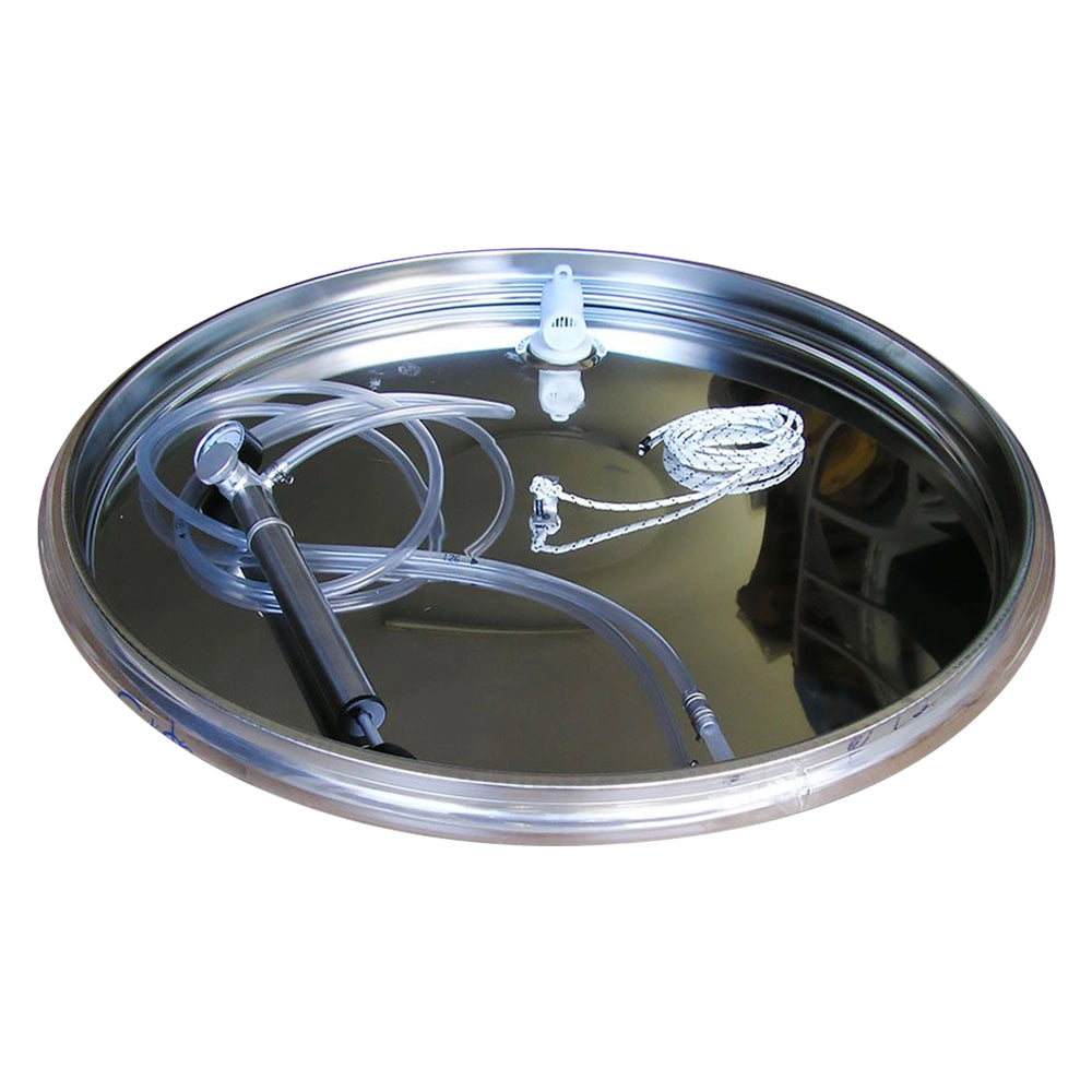 GALLEGGIANTE A CAMERA D'ARIA CON POMPA lt 200 - Ø 540 mm  - BELVIVERE
