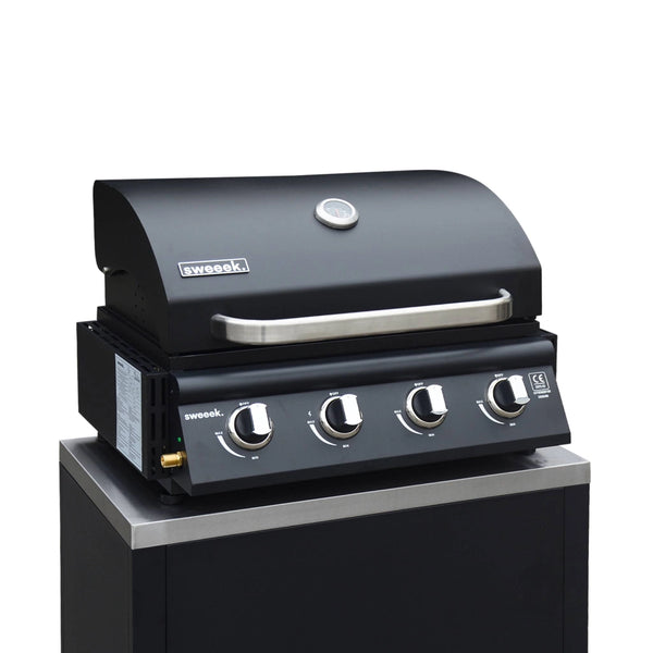 Barbecue a gas 4 bruciatori, da posare su mobile sweeek.