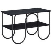 Supporto TV 80 x 40 x 50 cm Rovere Nero Legno multistrato 8007900