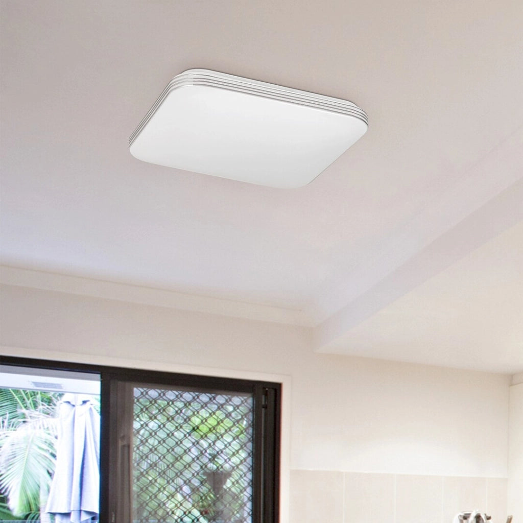 Plafoniera LED Rabalux OSCAR2 quadrata bianca 33cm 18W