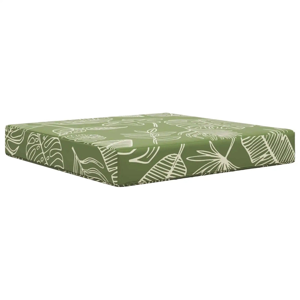 Cuscino per divano da esterno Design a foglia 60 x 60 x 8 cm 900707