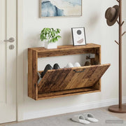 Mobiletto per Scarpe da Muro HAARLEM 71 x 17 x 43 cm 896853