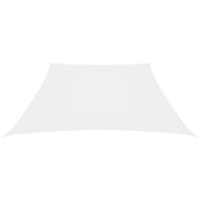 Parasole a Vela in Tela Oxford a Trapezio 3/5x4 m Bianco 135298