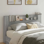 Testiera Letto Sonoma grigio Legno ingegnerizzato