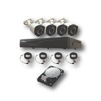 KIT VIDEOREGISTRATORE HVR 5MPX