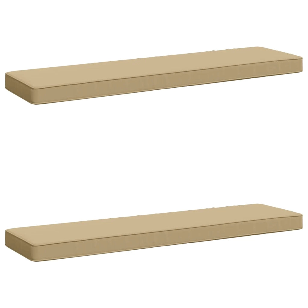 Cuscini per Panchina a 2 Pezzi VUGHT 2 pcs 100% Poliestere 950615