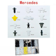 Trade Shop - Set Clip Di Fissaggio Per Auto Mercedes Confezione 270 Pezzi Ricambi Plastica -
