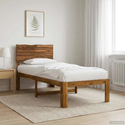 Letto Singolo con Testiera ROSTOCK Naturale 90 x 200 cm 903330