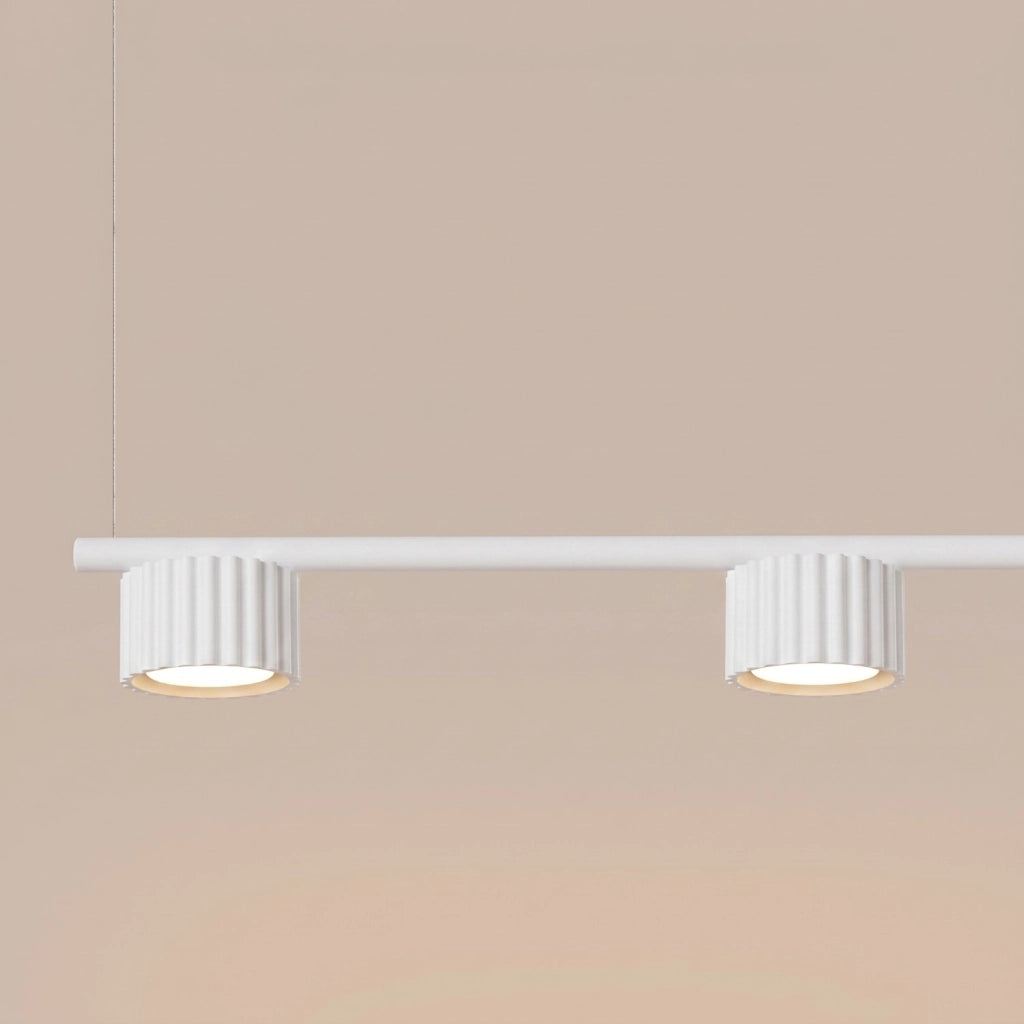 Lampadario AURA 4 bianco Gx53