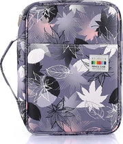 Penetui con 220 pennarelli, organizzatore, regalo per famiglia e amici, contenitore per pennarelli, organizzatore per pennarelli con grande capacità e supporto per scuola, ufficio, viaggio, grigio, moda