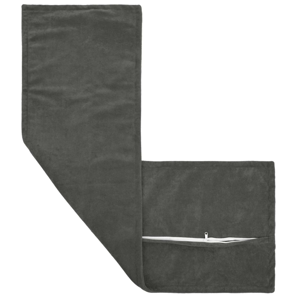 Federa HOUTEN Antracite 40 x 145 cm Fleece in microfibra 917256
