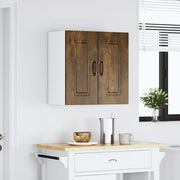 Pensile da Cucina-Mobile Cucina da Parete Kalmar Rovere Fumo in Legno Multistrato 267306