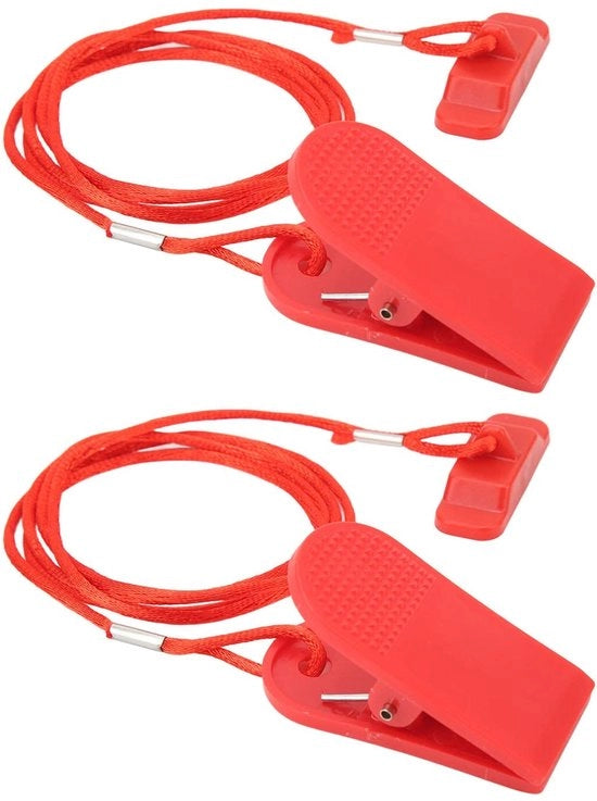 Chiave di sicurezza universale - 2 pezzi - Apparecchiatura protettiva automatica - Attrazione magnetica - Chiave di sicurezza per cinturino - Sicurezza contro cadute - Chiave per cinturino di sicurezza