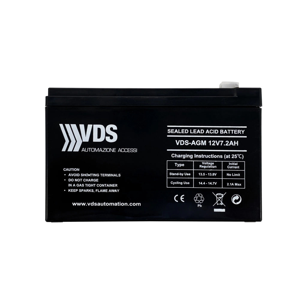BATTERIA al PIOMBO ERMETICA 12v 7Ah 7A per UPS ANTIFURTO VIDEOSORVEGLIANZA