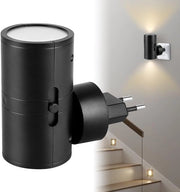 Lampada Notturna con Presa - Lampade Notturne a Controllo di Luminosità - Lampada Notturna per Camera da Bambino - Lampada Notturna - Sensore di Luce di Giorno e Notte - Bambini e Bambini - Lampada - Presa - Regolabile