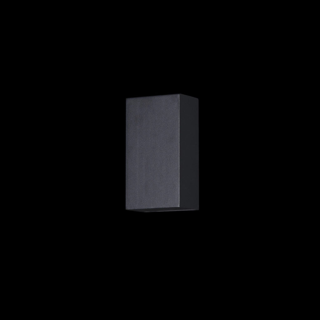 Lampada da parete Outdoor in Metallo Times Square Nero