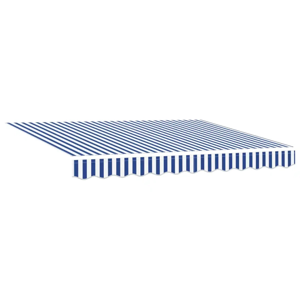 Tettuccio Elettrico Retrattile Blu e Bianco 2,5 x 2 m 3418942
