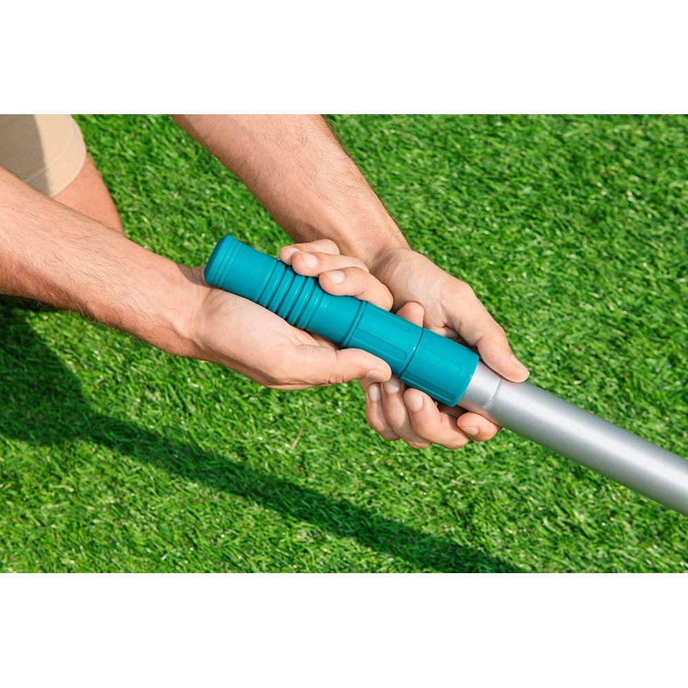 Trade Shop - Asta Telescopica Attacco Universale A 2 Sezioni Da 360cm Retino Aspiratori 58279 -