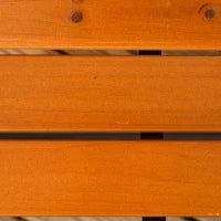 Panchina da Giardino 2 Posti in Alluminio e Legno a Doghe con Braccioli, 120x64x79cm, Teak