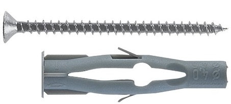 TASSELLO NYLON FU MM. 8X50 V C/VITE ART.502353 confezione da PEZZI 50