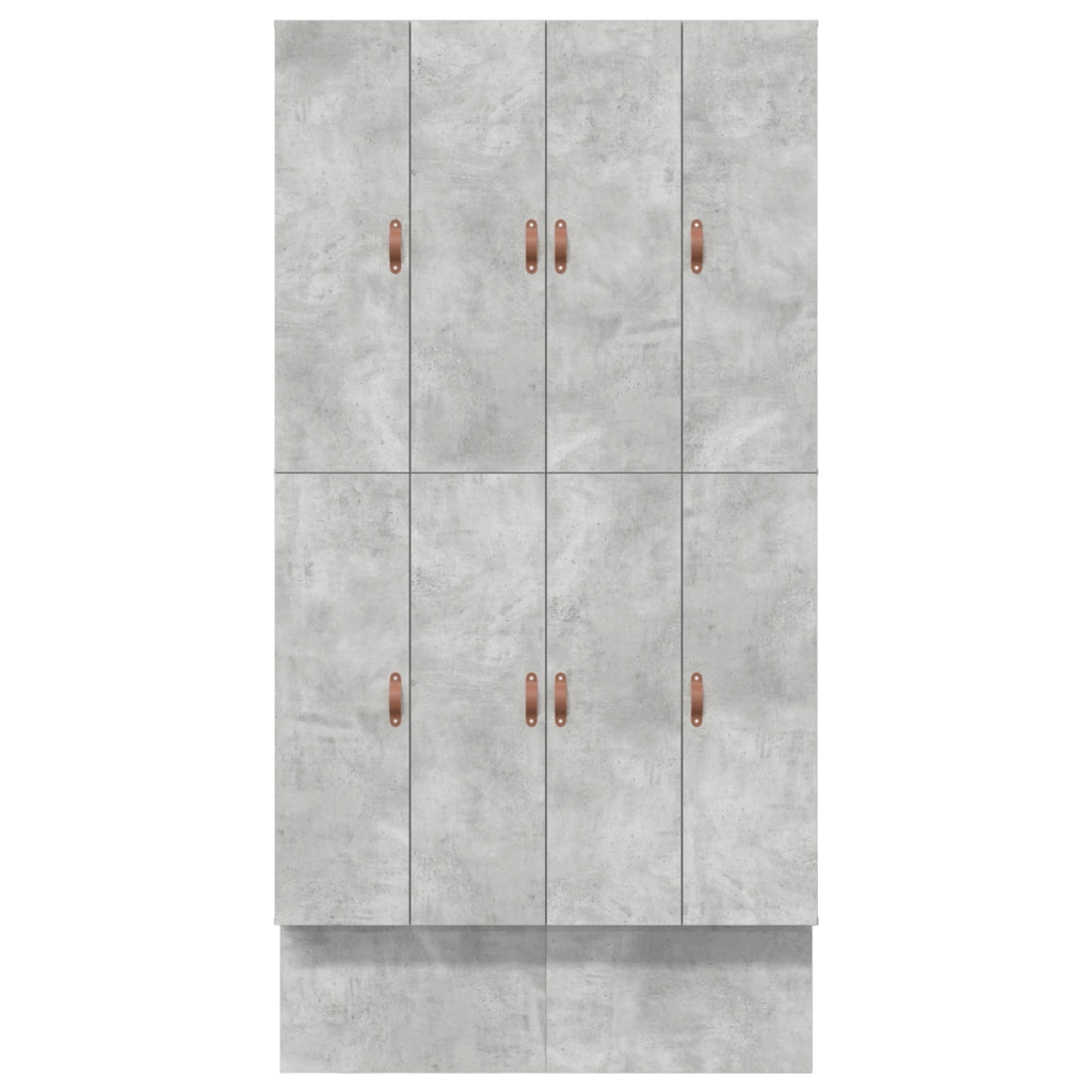 Struttura letto contenitore grigio cemento 120x190 cm