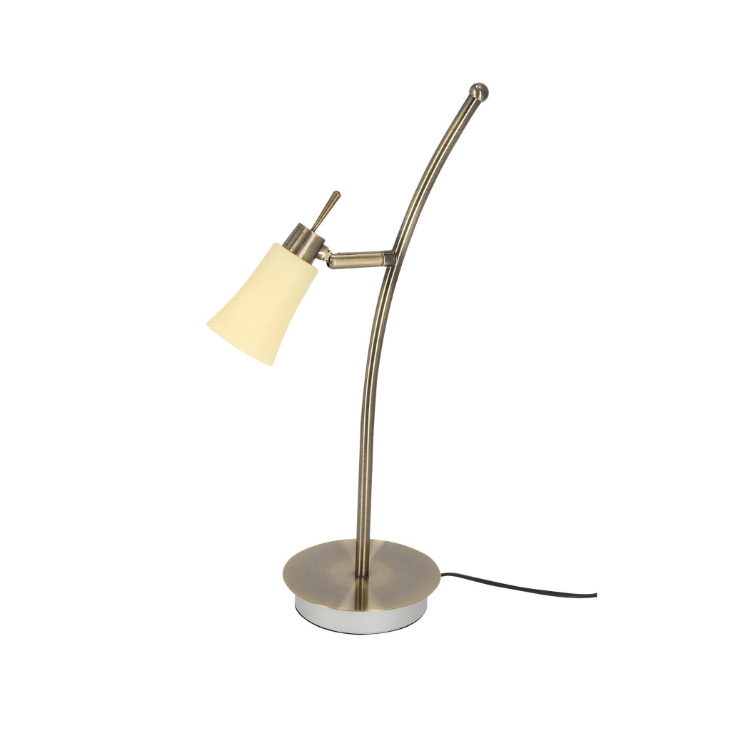 Lampada da tavolo Candellux Kroton 33-88942 oro vetro G9