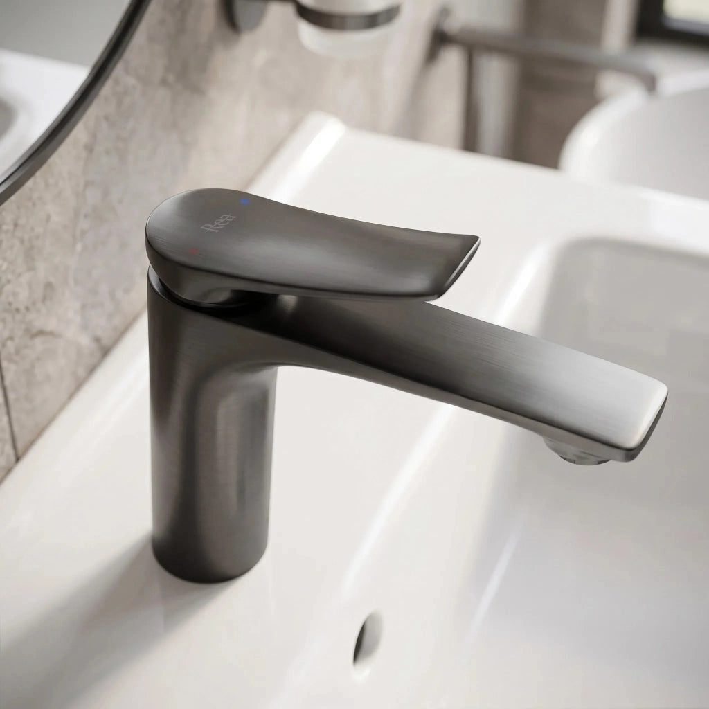 Rubinetto Per Lavabo Premium Rea Vision Titan Low