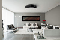 Lampada App878-c Triple Black 3x40cm