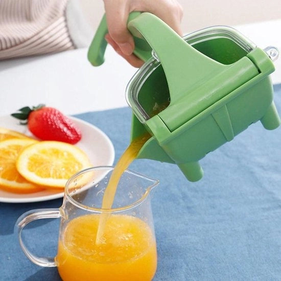 Estrattore Manuale Multifunzionale per Agrumi - Progettato per l'estrazione di Succo di Limone e Succo di Arancia