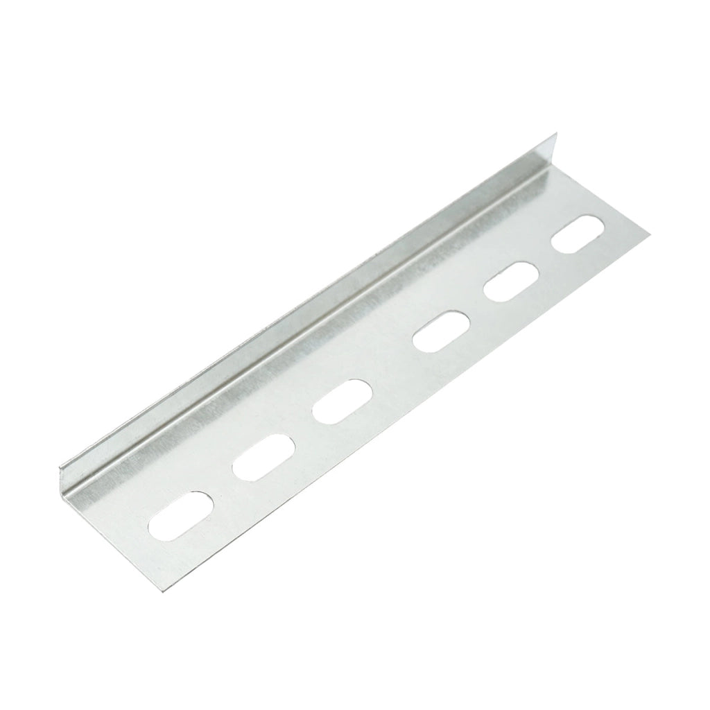 Elemento di collegamento per grondaia in metallo 40x15x200mm, acciaio zincato