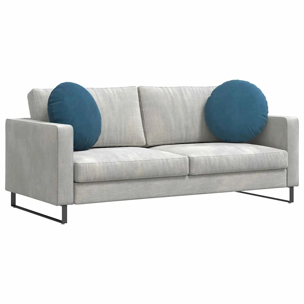 Cuscini per Seduta 2 pz | Cuscini per sedie Blu ?50 x 19 cm Velluto