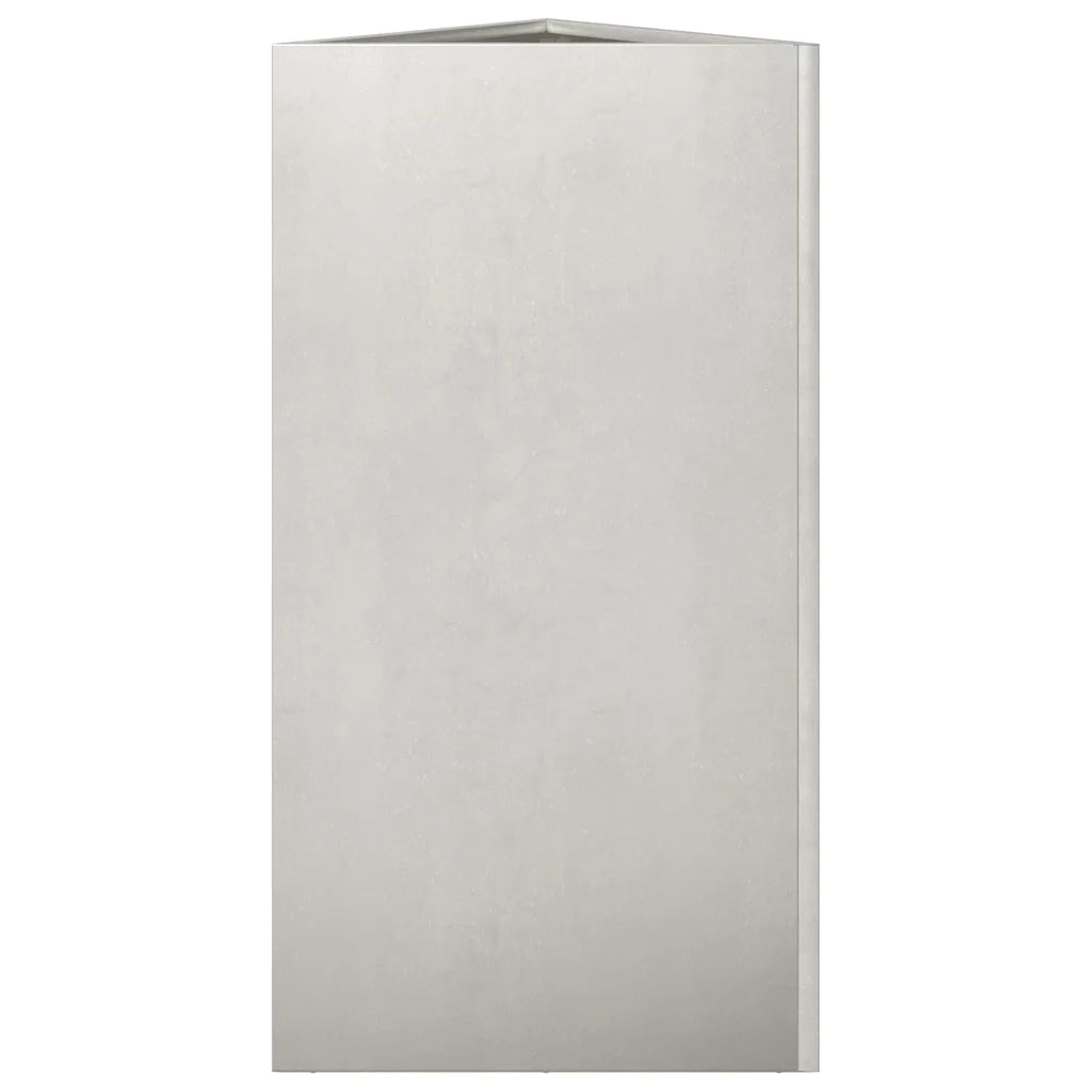 Fioriere da Giardino 2 pz Triangolari 40x34,5x75 cm Acciaio Inox 851166
