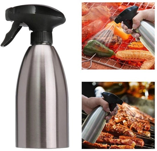 Dispensatore portatile di olio e aceto - Dispensatore di olio Dispensatore di aceto - Dispensatore di olio e aceto portatile Fusto Cucina accessori per cucina quotidiana/BBQ/pic-nic e campeggio all'aperto (500 ml)