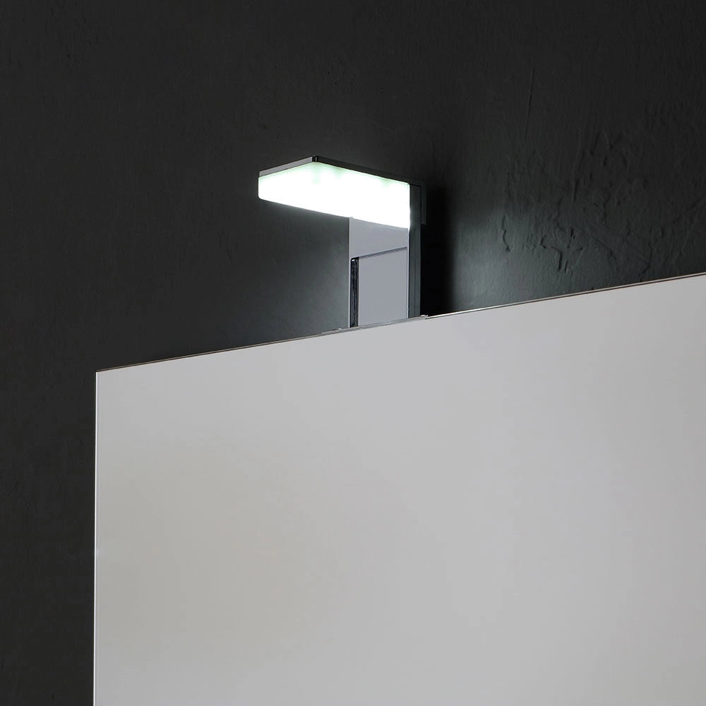 Specchio rettangolare 50x70 con lampada led