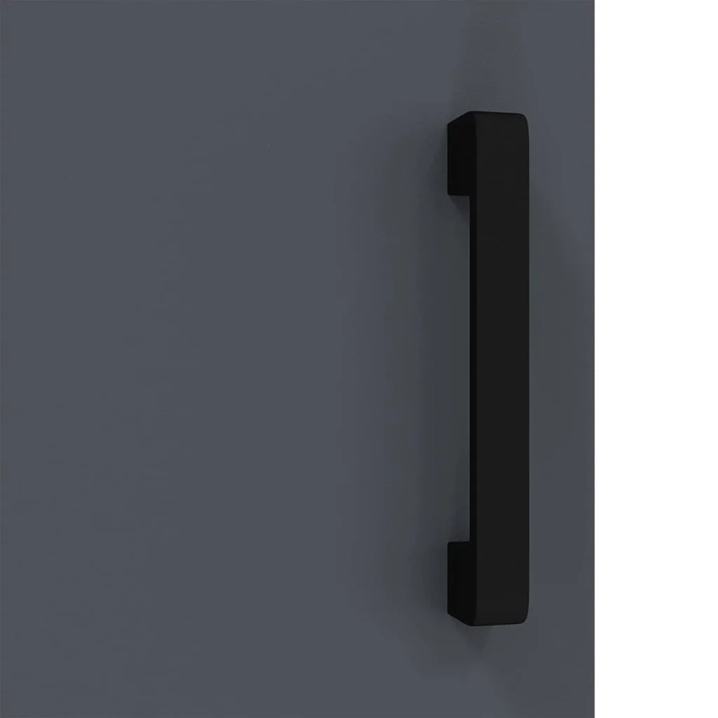 vidaXL Armadietto per Stoccaggio in Cucina con porta Antracite Acciaio