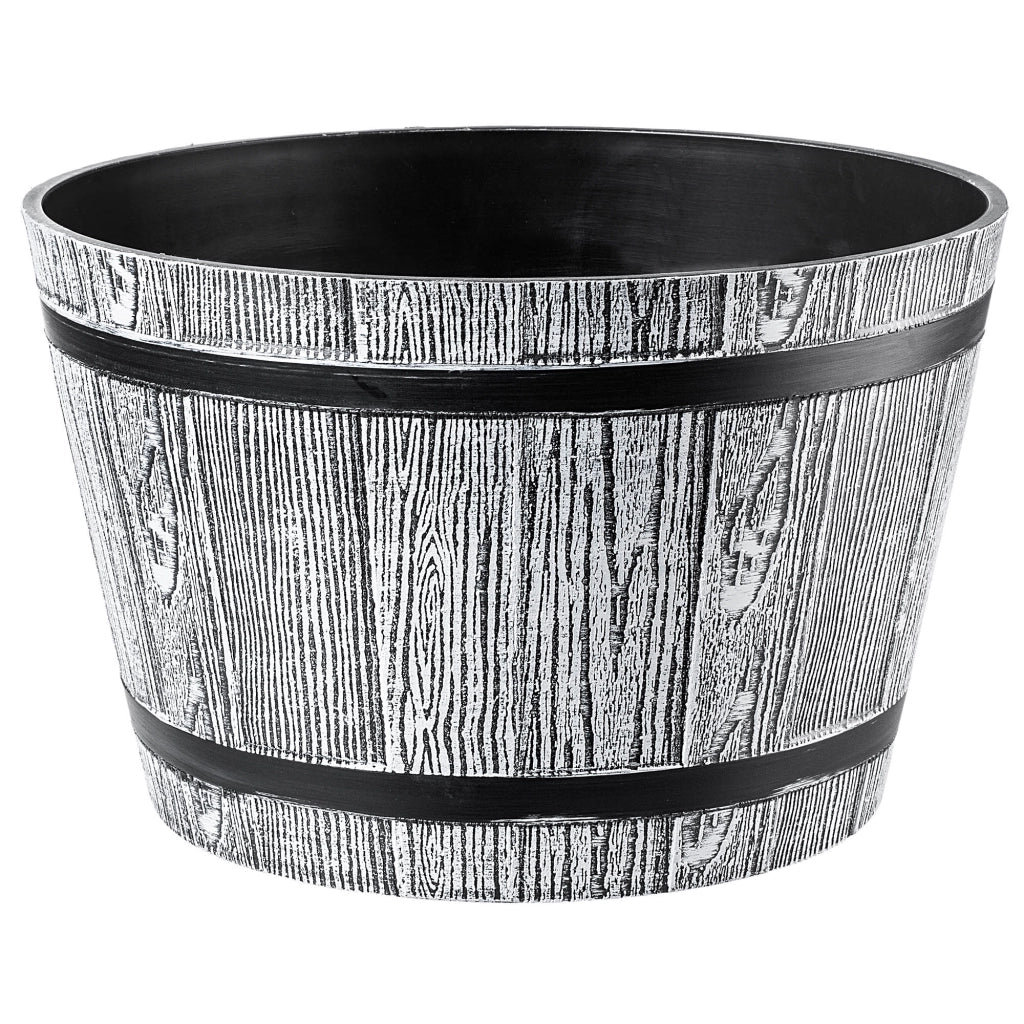 Vaso da fiori KADAX, vaso per fiori, copertura da giardino, rotondo, supporto per fiori in plastica, 30 cm