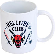 Tazza a Caffè Ceramica Hellfire Club, Tazza per un Gusto Migliore, Tazza per Tè, Capacità: 350 ml, Pacchetto di 1