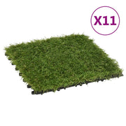 Piastrelle in Erba Sintetica 11 pz 30x30 cm Verde cod mxl 69672