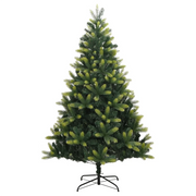 Albero di Natale Artificiale Incernierato con Base 120 cm 356760