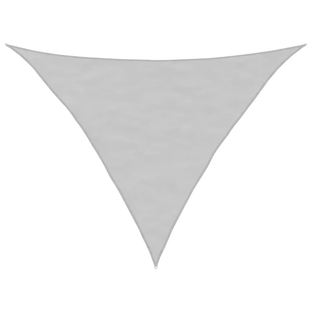 Vela Parasole Grigio Chiaro 3,5x3,5x4,9m 100% Poliestere Oxford