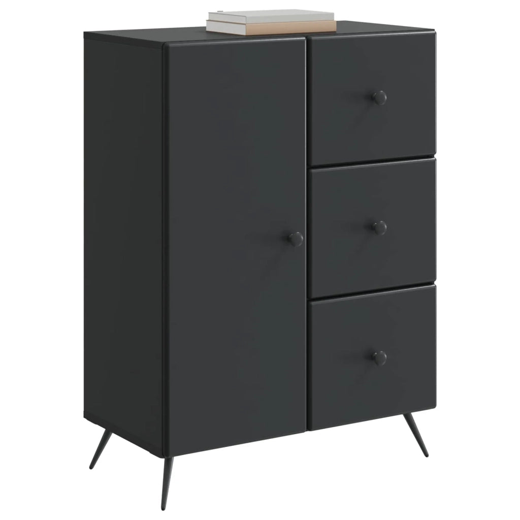 Credenza Nero 66 x 34,5 x 90 cm Legno ingegnerizzato 895546