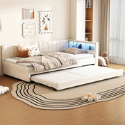 Letto giorno funzionale lino 90x200 cm