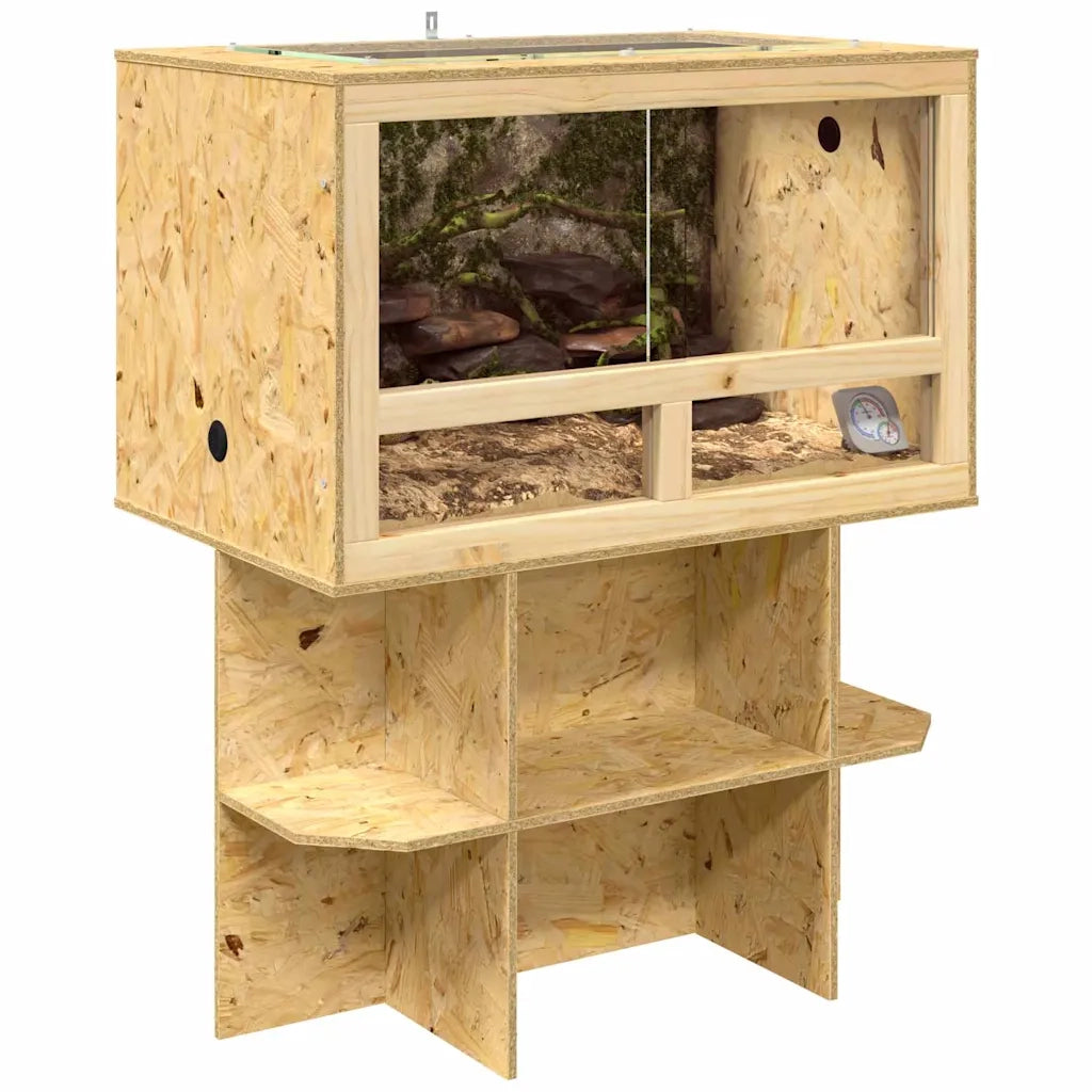 Terrario Marrone 80 x 50 x 100 cm OSB CFW7145094